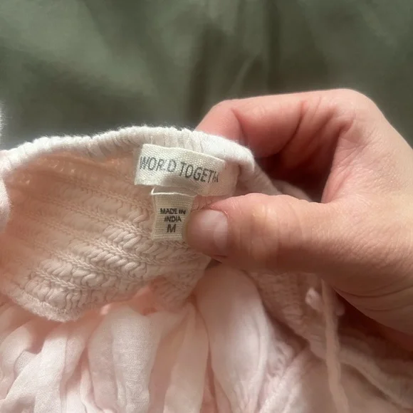 Together Blush Ruffled Chemise - Picture 3 of 4